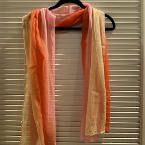 Pastel scarf wrap